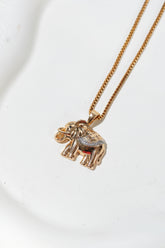 VİP Çelik Filli Kolye