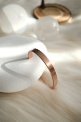 Sade Bakır Bileklik