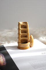 Kahverengi Geri Akış Seramik Tütsülük