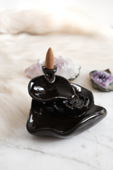 Kahverengi Geri Akış Seramik Tütsülük