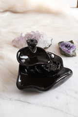 Kahverengi Geri Akış Seramik Tütsülük