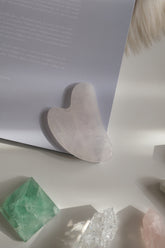 Pembe Kuvars Gua Sha