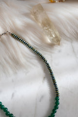 Akik ve Hematit Doğaltaş Kolye