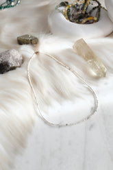 Havlit Faset Doğaltaş Kolye