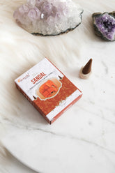 Sandal Aromalı Konik Tütsü