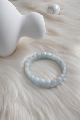 Akuamarin Doğaltaş Rolex Bileklik