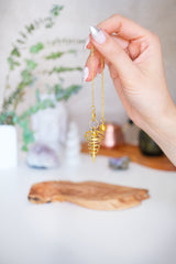 Gold Pirinç Topaç Pandül & Sarkaç