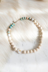 Balık Burcu Toprak Tasarım Kolye