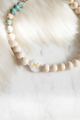 Balık Burcu Toprak Tasarım Kolye