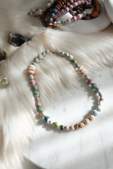 Pozen Boncuk Toprak Tasarım Kolye - II