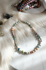 Pozen Boncuk Toprak Tasarım Kolye - I