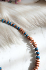 Pozen Boncuk Toprak Tasarım Kolye - V