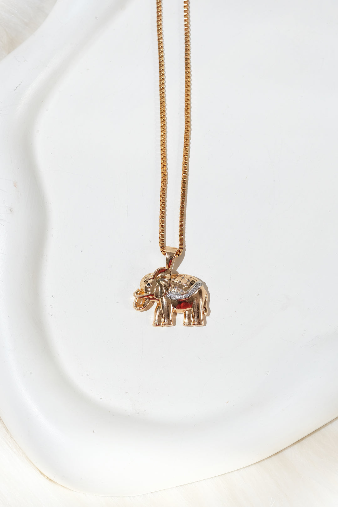 VİP Çelik Filli Kolye