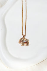 VİP Çelik Filli Kolye