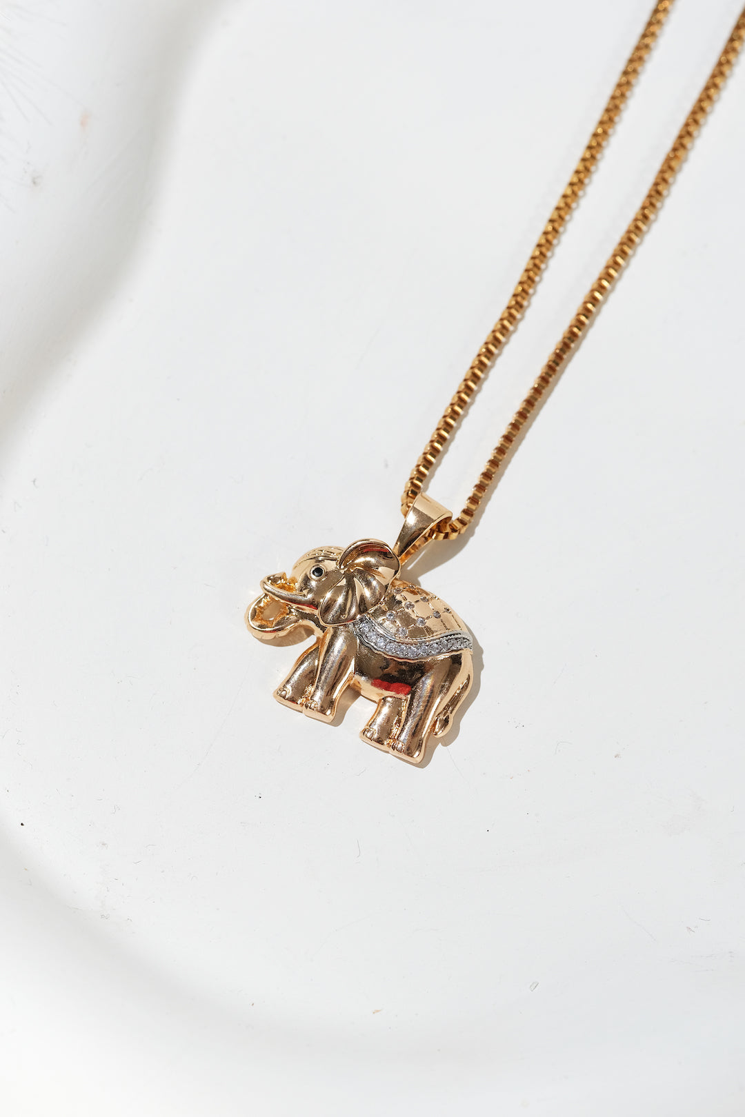 VİP Çelik Filli Kolye