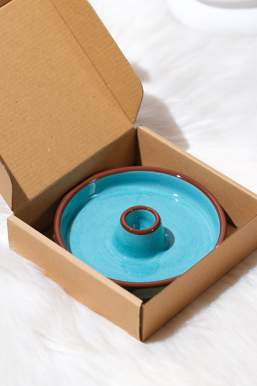 Palo Santo Ağaç Yeşil Seramik Tütsülük