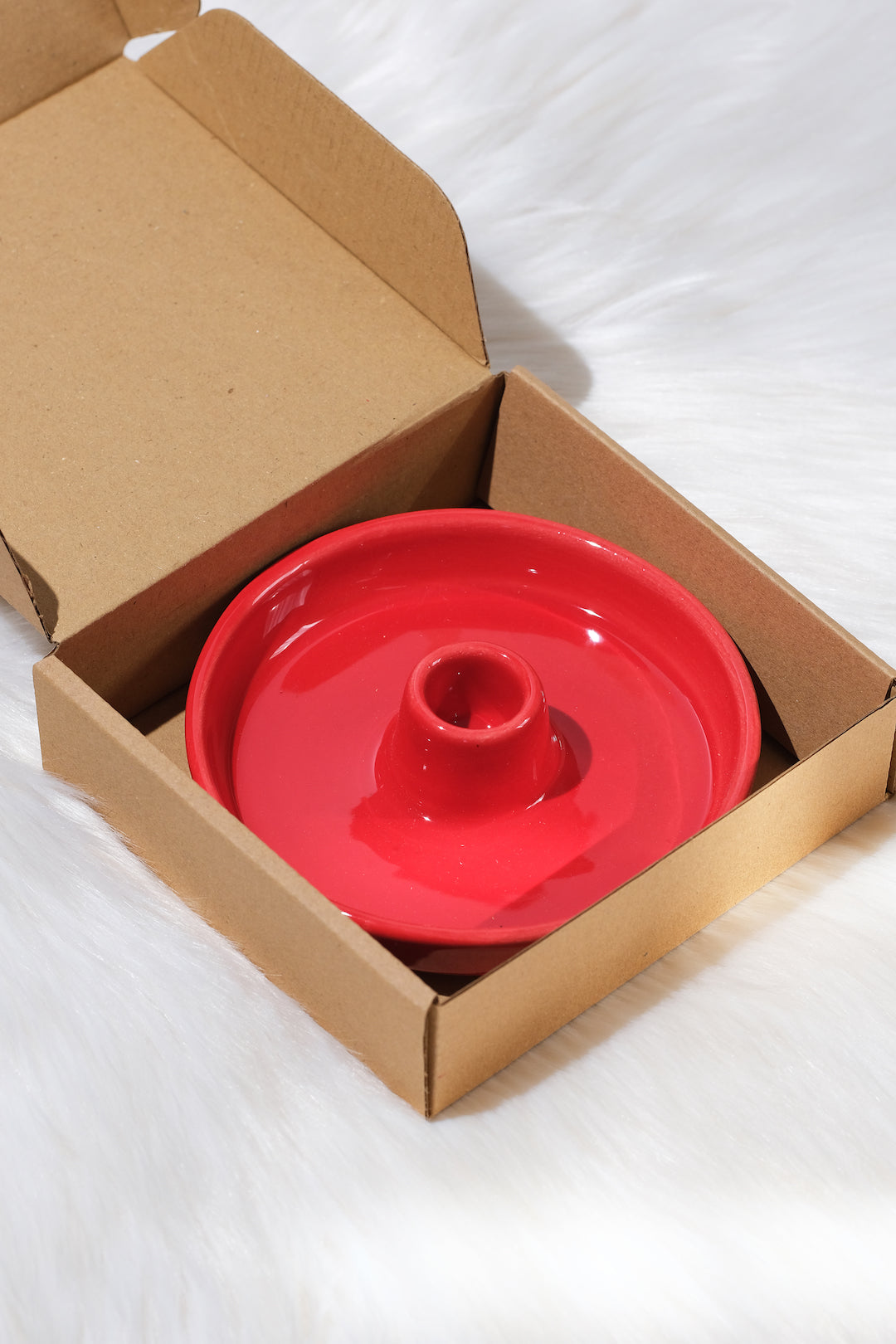 Palo Santo Ağaç Kırmızı Seramik Tütsülük