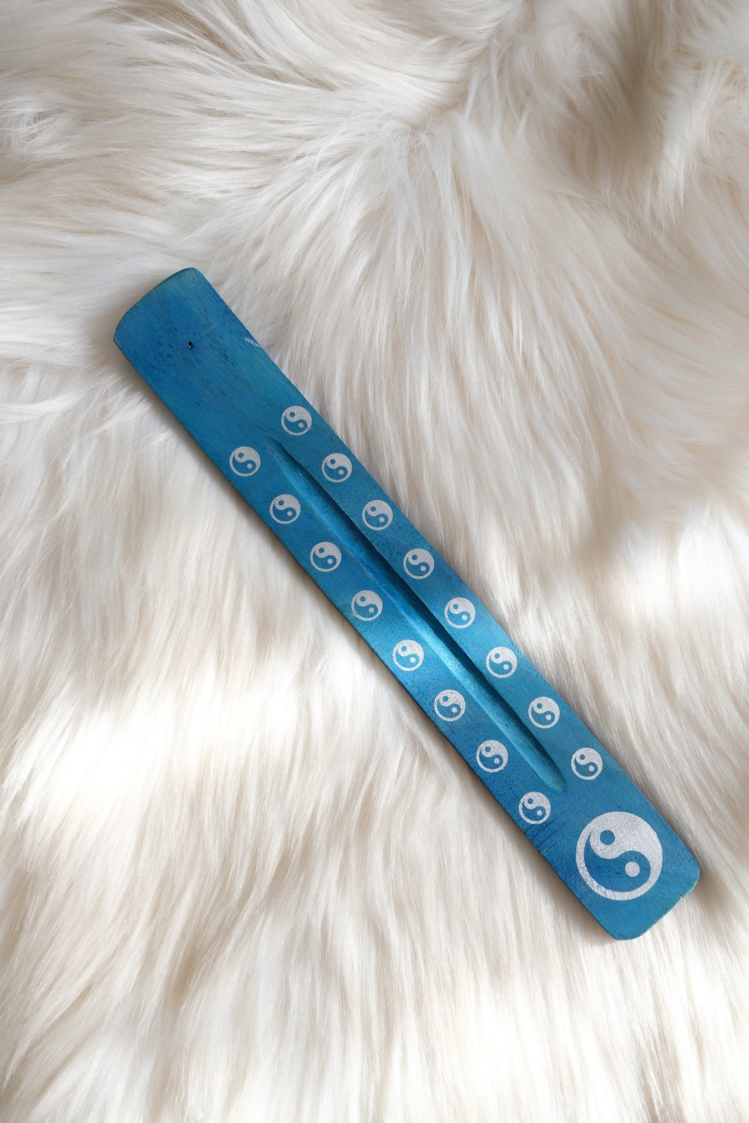 Renkli Yin Yang Sembollü Ahşap Çubuk Tütsülük