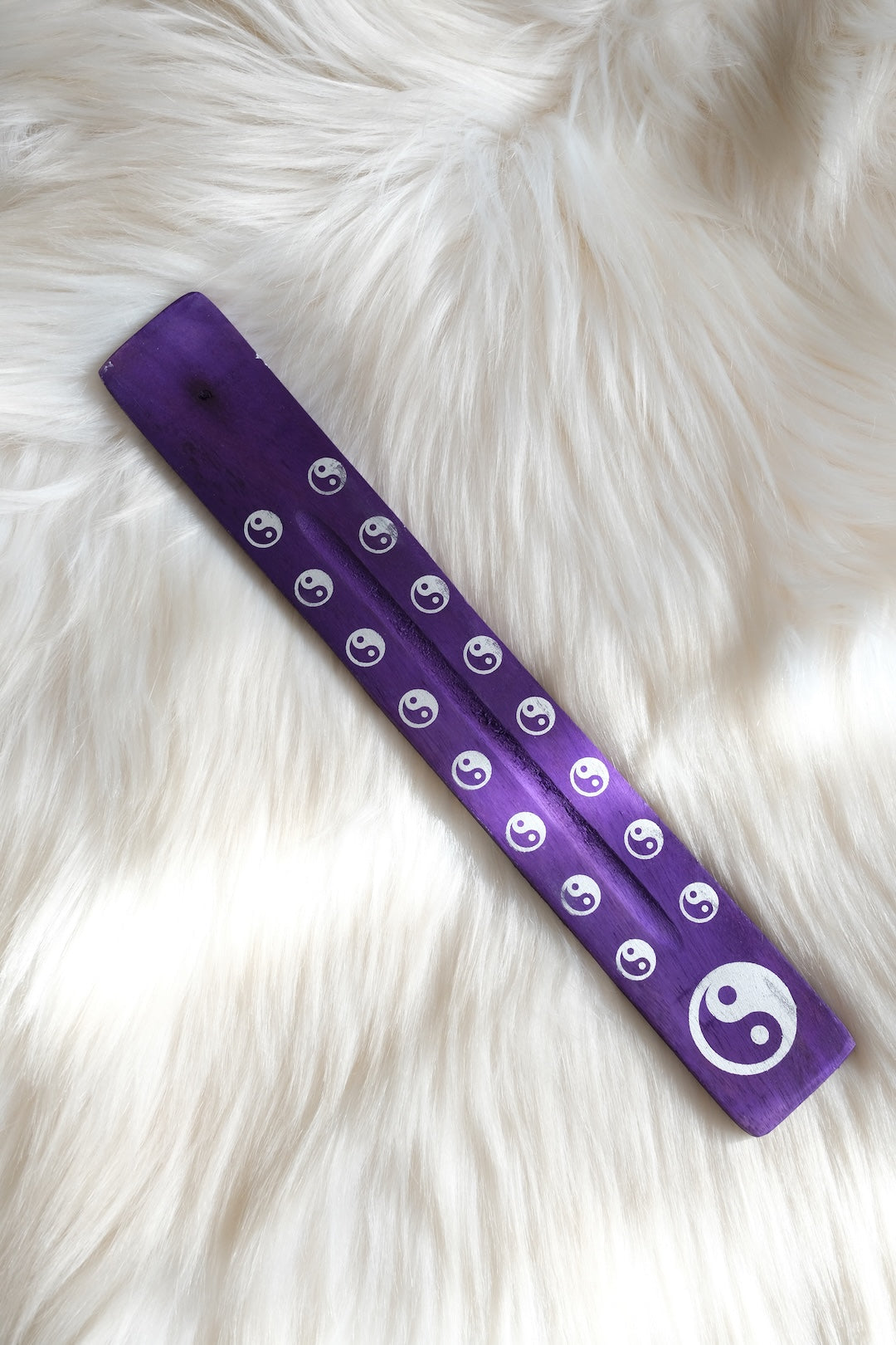 Renkli Yin Yang Sembollü Ahşap Çubuk Tütsülük