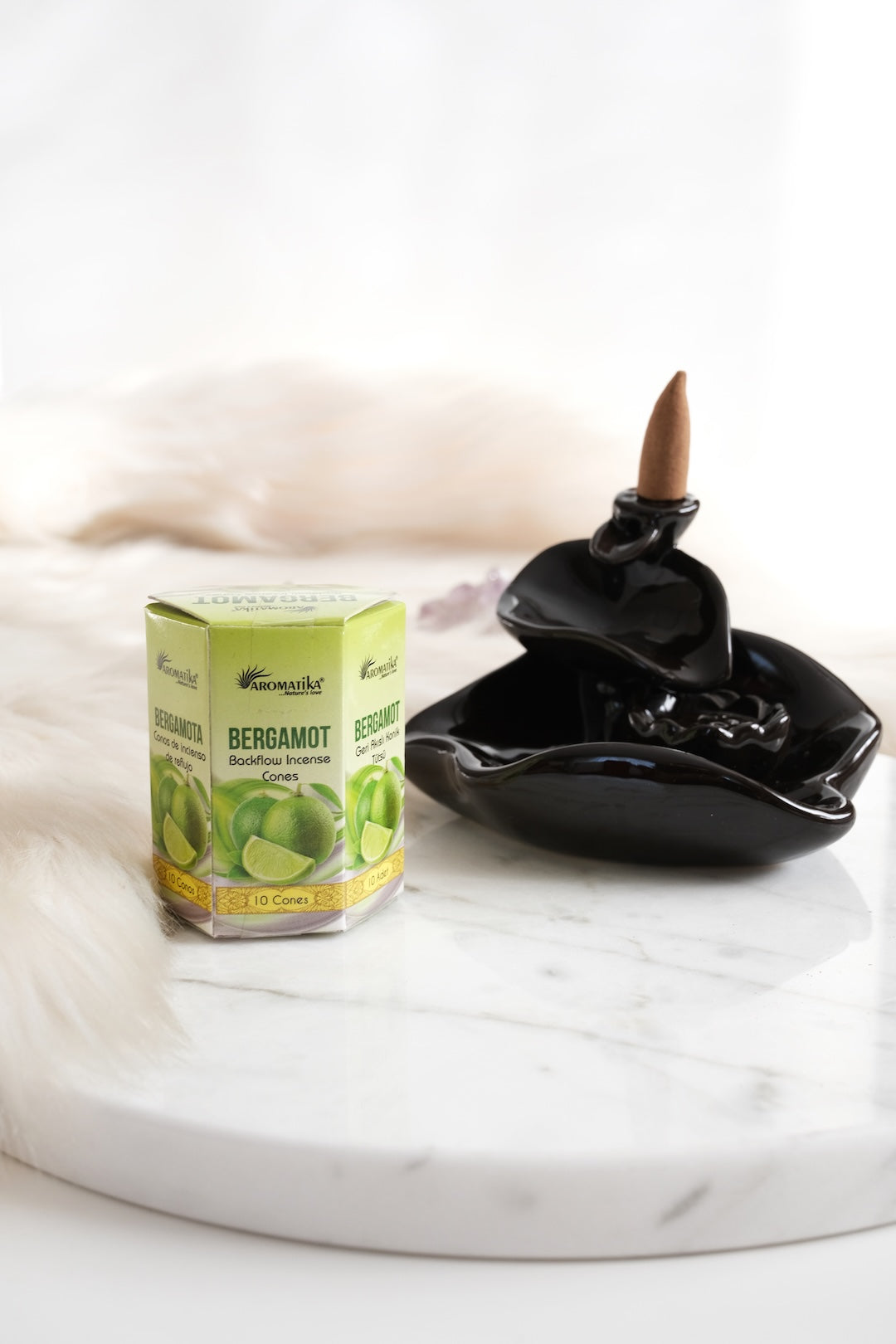 Geri Akış Bergamot Aromalı Tütsü