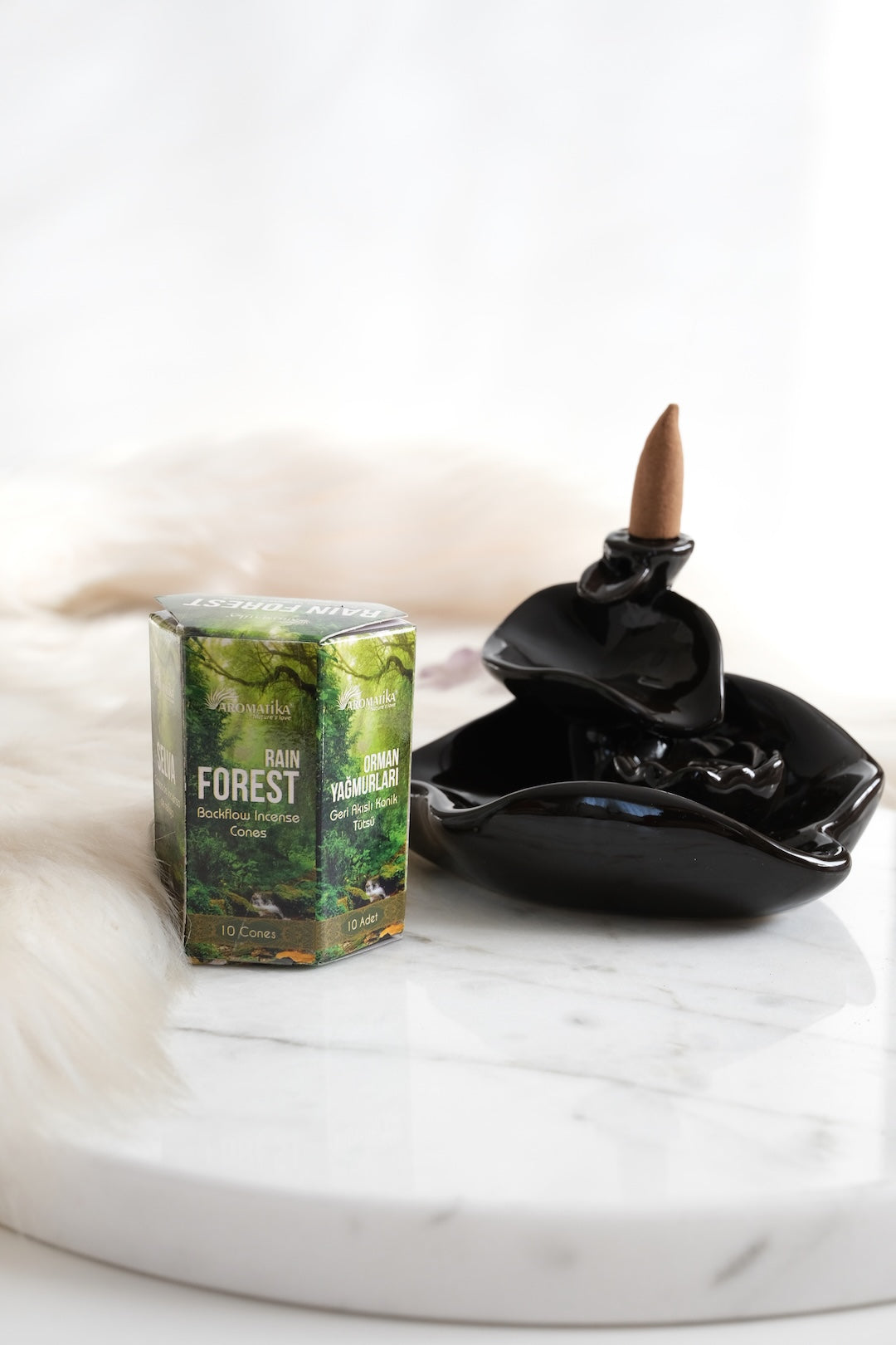 Geri Akış Bergamot Aromalı Tütsü