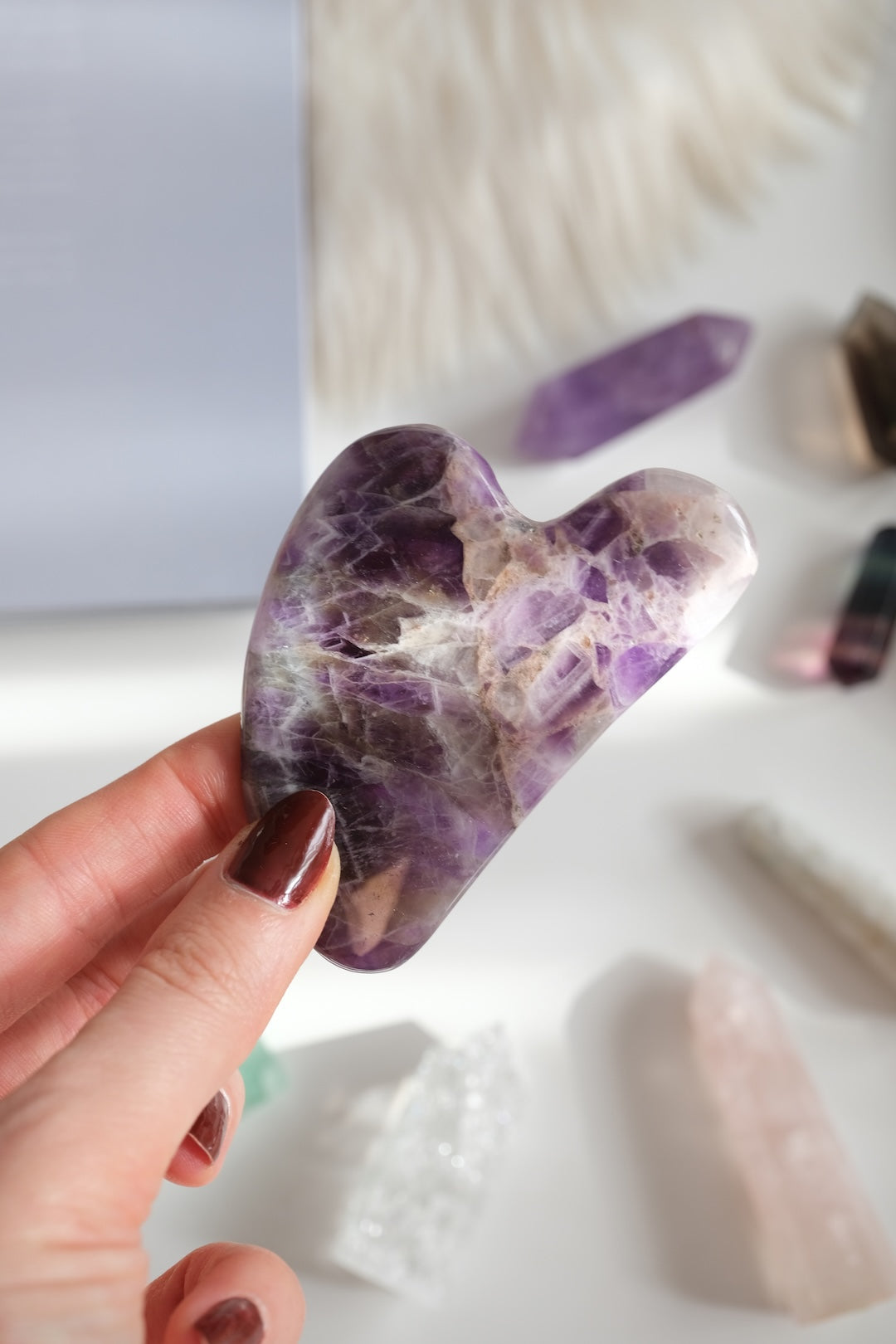 Ametist Gua Sha