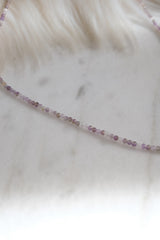 Ametist Faset Doğaltaş Kolye