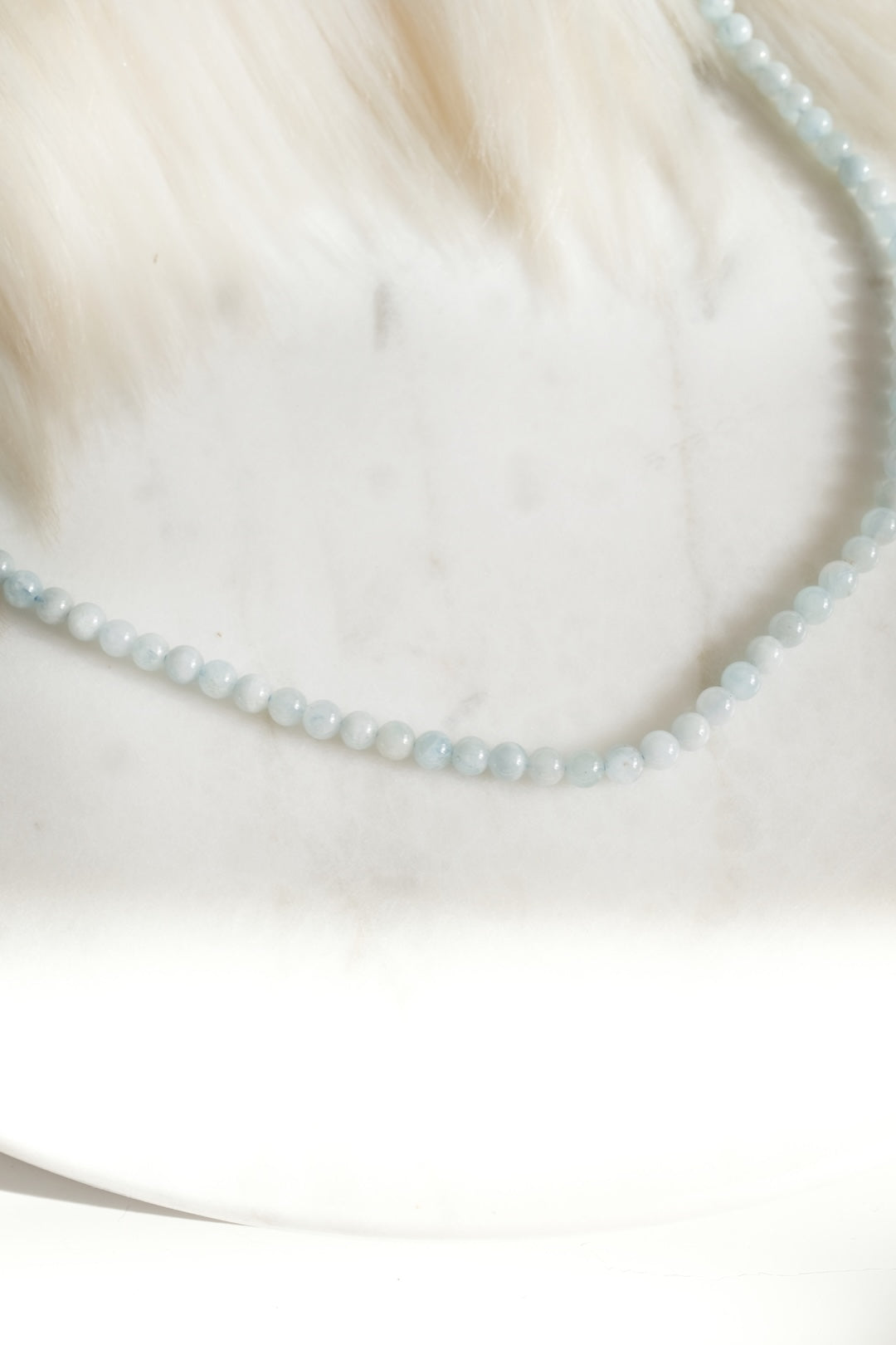 Akuamarin Doğaltaş Kolye