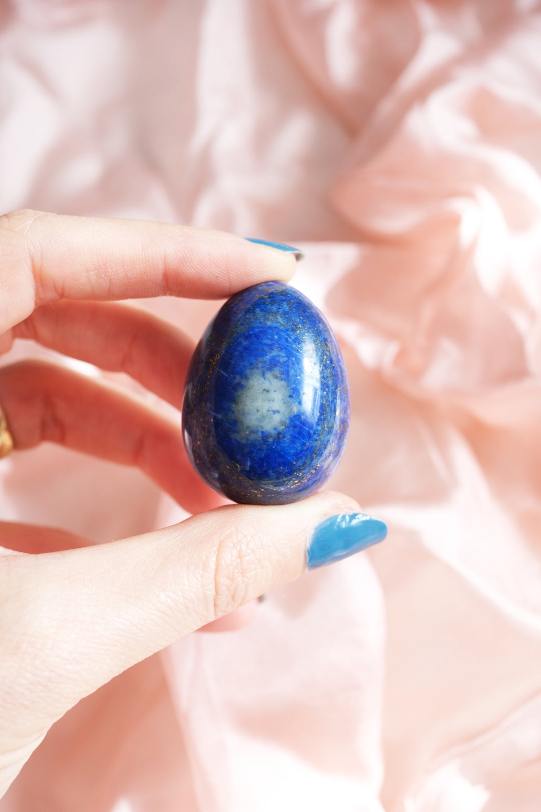 Lapis Lazuli Yumurta Doğaltaş