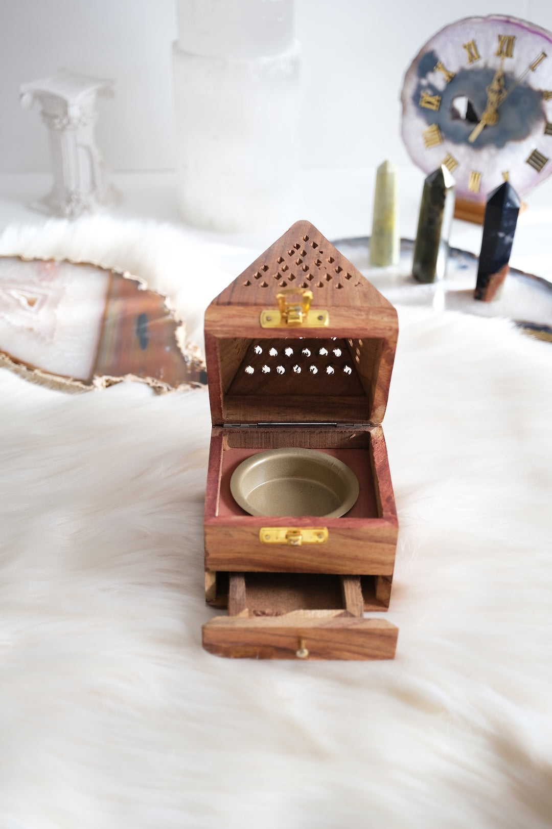 Piramit Çekmeceli Tütsülük