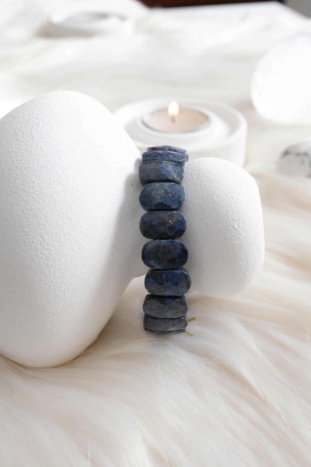 Lapis Lazuli Doğaltaş Rolex Bileklik