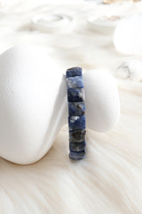 Sodalit Kesimli Doğaltaş Bileklik