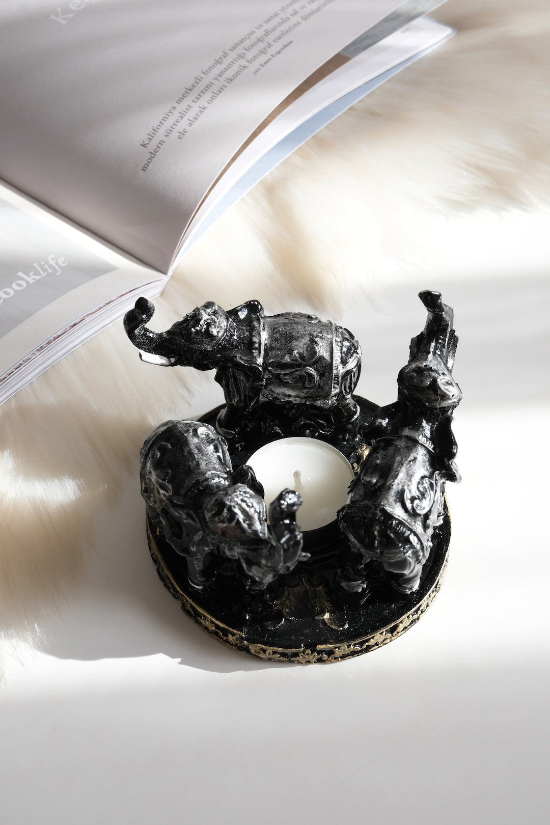 Fil Kabilesi Seramik Buhurdanlık