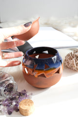 El Yapımı Seramik Buhurdanlık