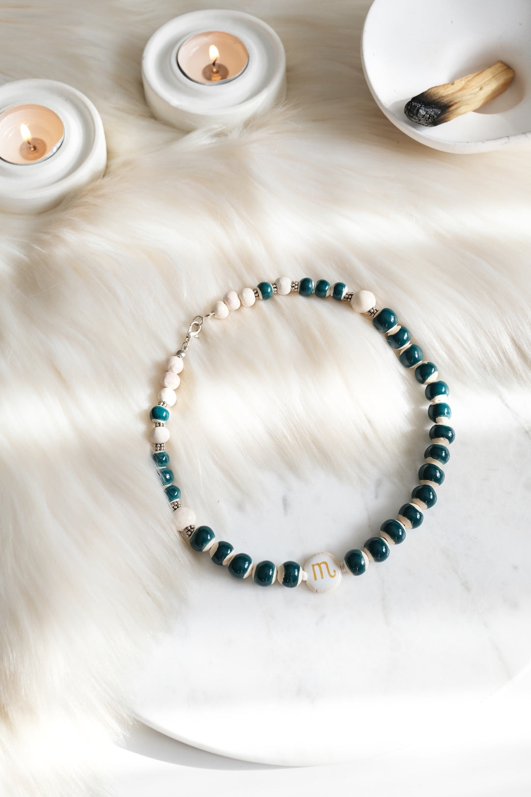 Akrep Burcu Toprak Tasarım Kolye