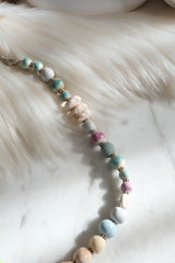 Pozen Boncuk Toprak Tasarım Kolye - I