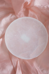 Yassı Selenit Doğaltaş Düz Tabak